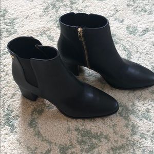 CK black boots